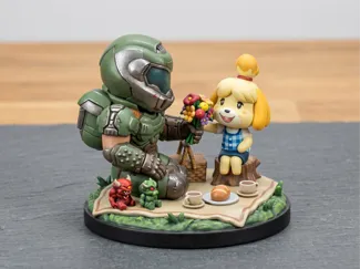 Doom Slayer & Isabelle Picnic