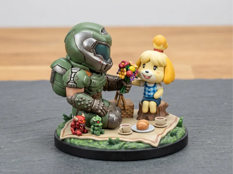 Doom Slayer & Isabelle Picnic