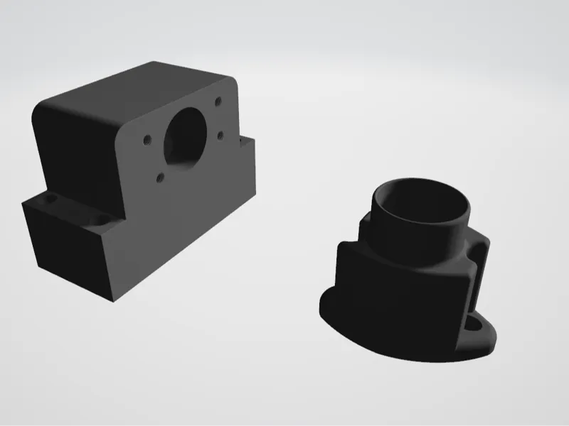 V-Twin to single Mikuni Adaptor
