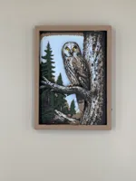 Added Yellow Eyes and Green Trees