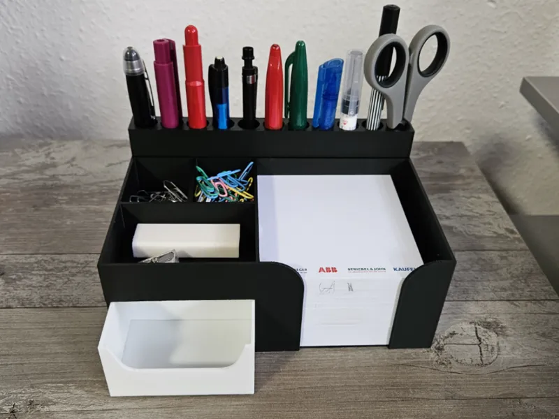 Schreibtisch Organizer mit kleiner Schublade