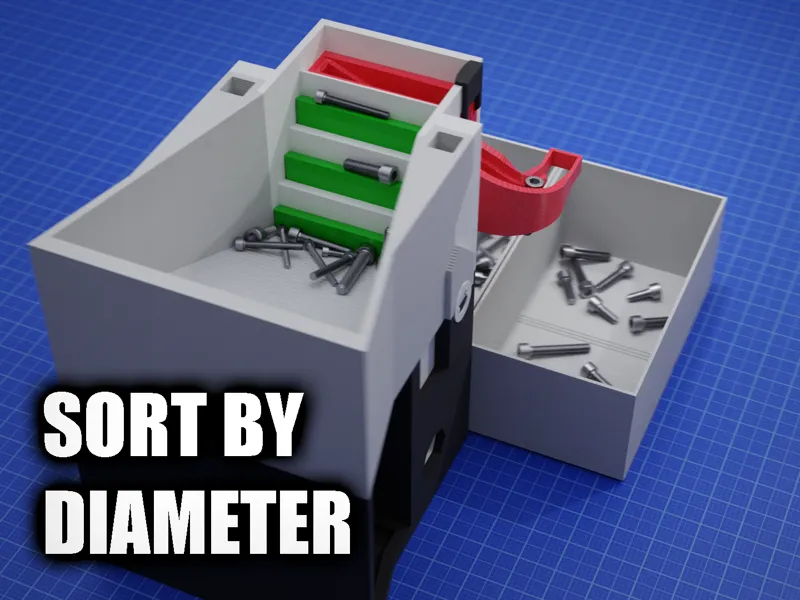 Bolt/Screw Separation Device | Sort by Size