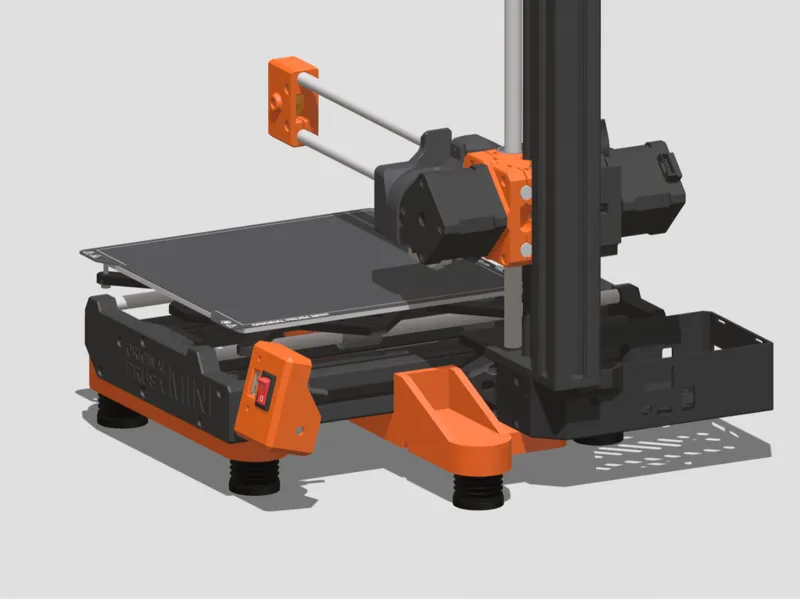Prusa Mini+ Anti-Vibration Kit w/Bambu X1/P1 feet