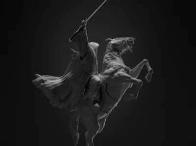 Kahramanlar Temalı Nazgûl Biblo Dekoratif Koleksiyonluk Süs