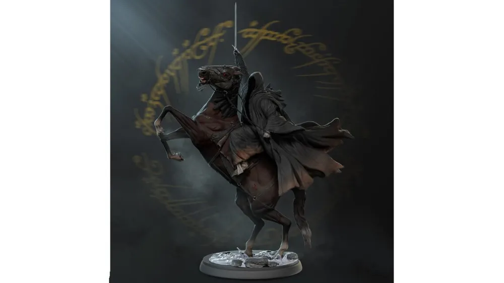 Kahramanlar Temalı Nazgûl Biblo Dekoratif Koleksiyonluk Süs