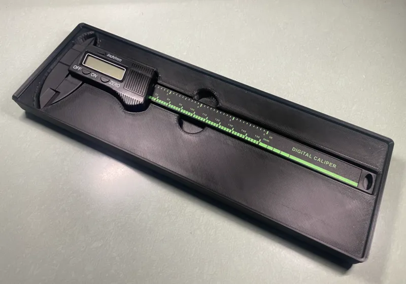 Gridfinity 6 in / 150 mm Composite Caliper Holder 