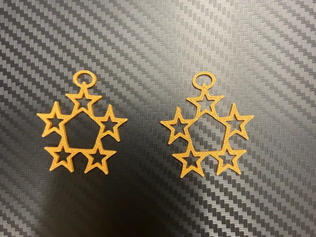 star earrings