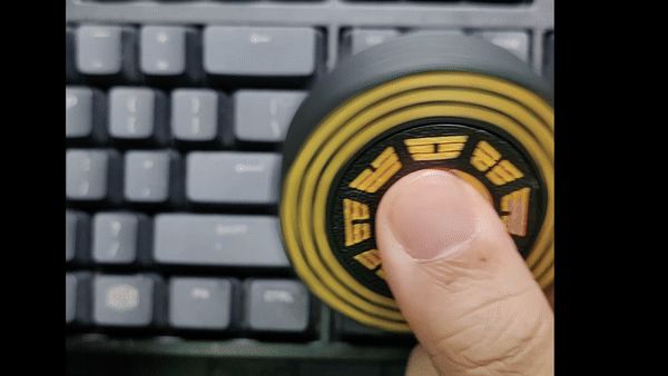 八卦指尖陀螺（纯打印）
