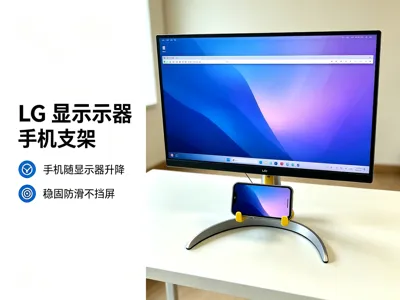 LG Monitor Phone Holder