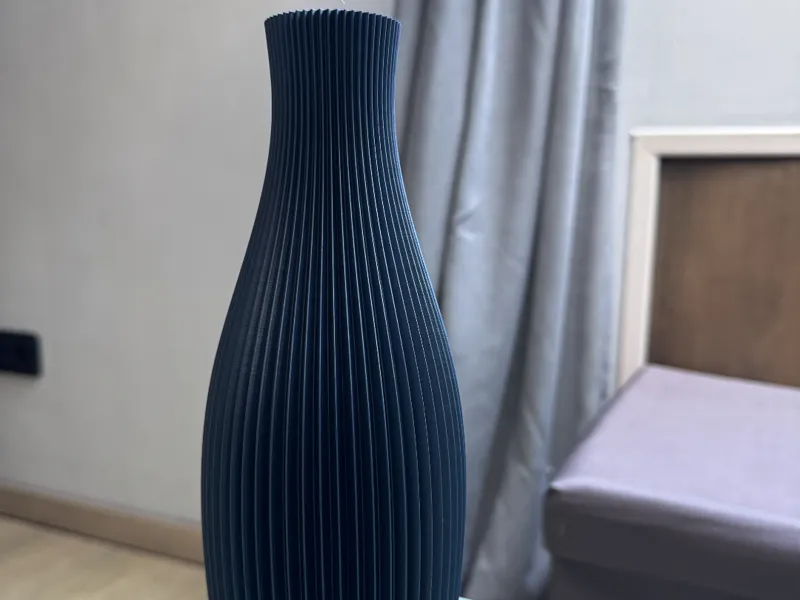 Trockenblumen Vase