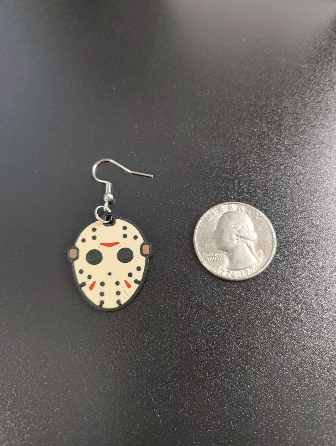 Jason Mask Earrings view 2