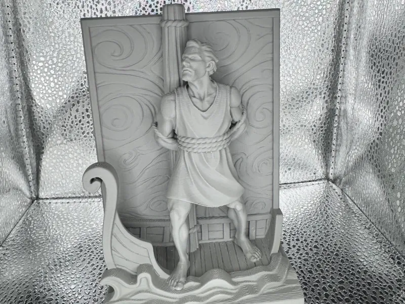 Odysseus and the Sirens Bookends SFW