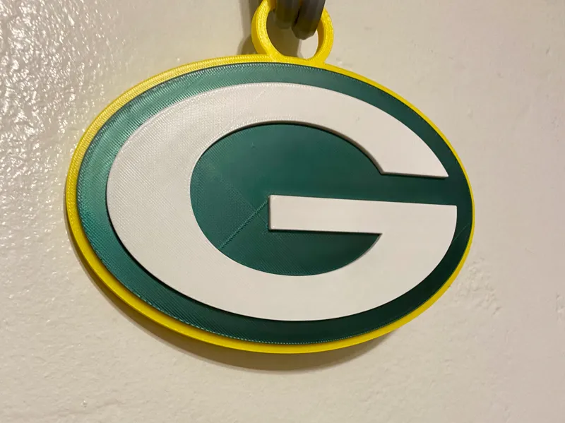 Green Bay Packers Hype Chain Pendant