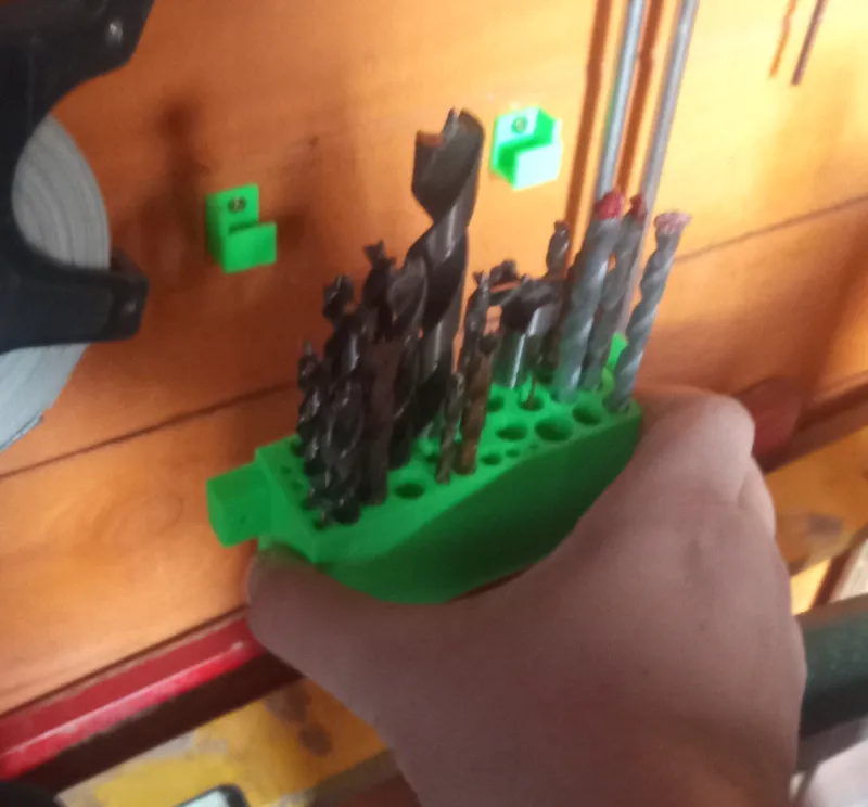Wall mounts for drill holder