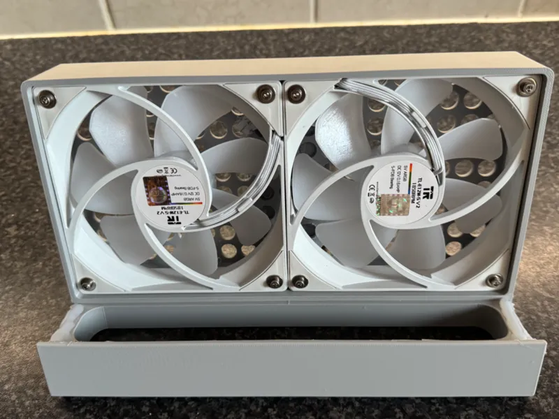 Lenovo Legion Go S stand with 2 x 120mm fans