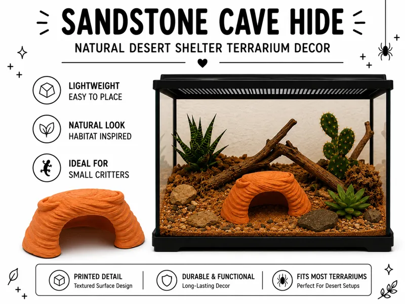 Sandstone Cave Hide – Natural Desert Shelter
