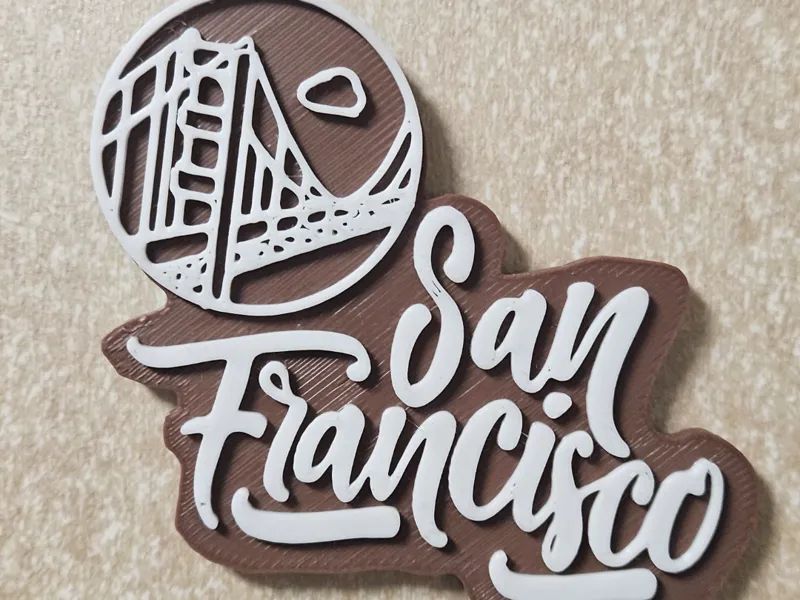 San Francisco - Fridge Magnet