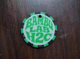 Bambu Lab H2C– MakerCoin / Llavero Multicolor AMS