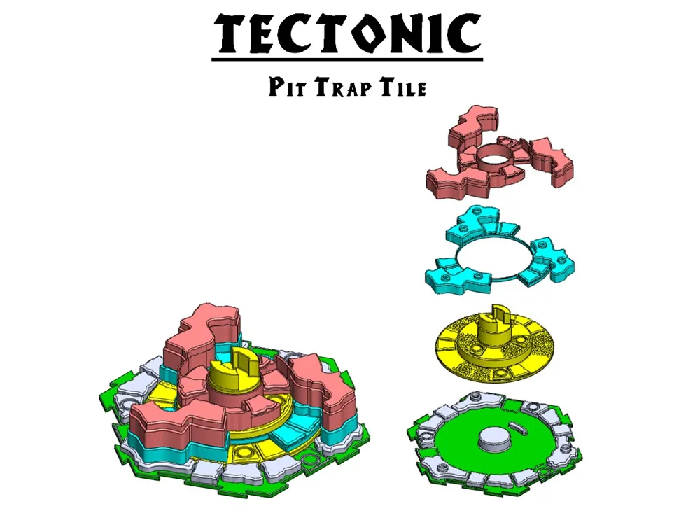 Tectonic - Pit Trap Expansion by brimstone326 MakerWorld: Download Free ...