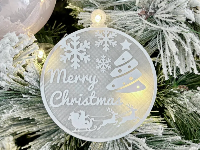 Christmas Tree Ornament - No AMS
