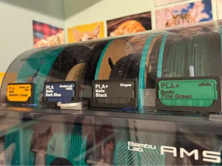 Filament Swatch Holder (30 Minute Print!)