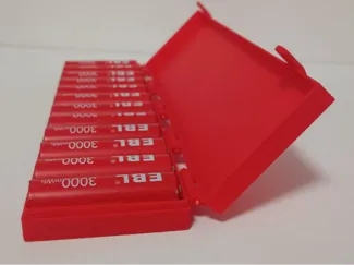 12 AA/LR6 batteries box