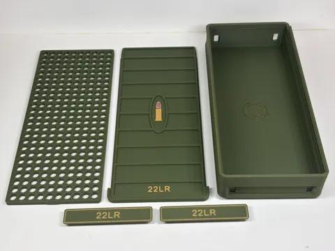 Ammo Storage Box 22LR 250 Rounds view 2