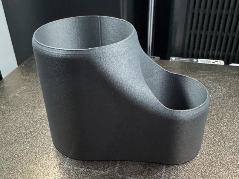 Organically-Shaped Toothbrush Holder