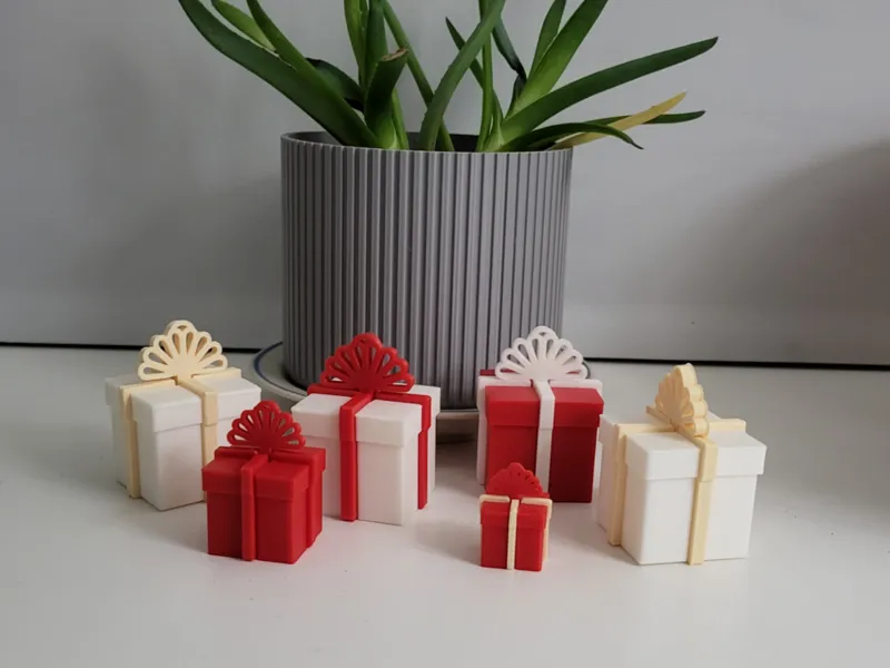 Christmas decoration Box – Print & Tie