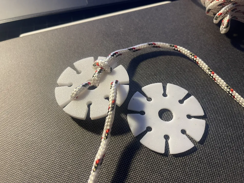 Snap Lock Rope Disc by MöWorks 墨物工坊 MakerWorld: Download Free 3D Models