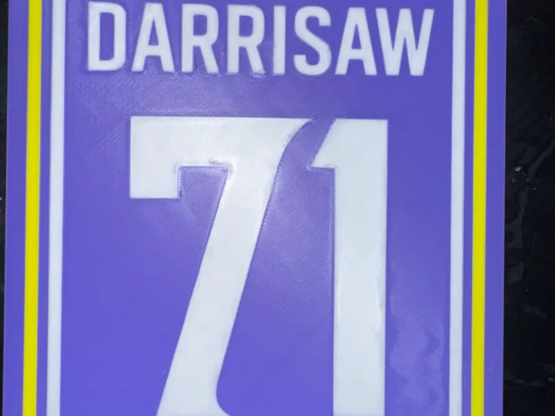 Christian Darrisaw Vikings Jersey