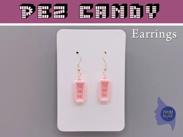 Pez Candy Earrings