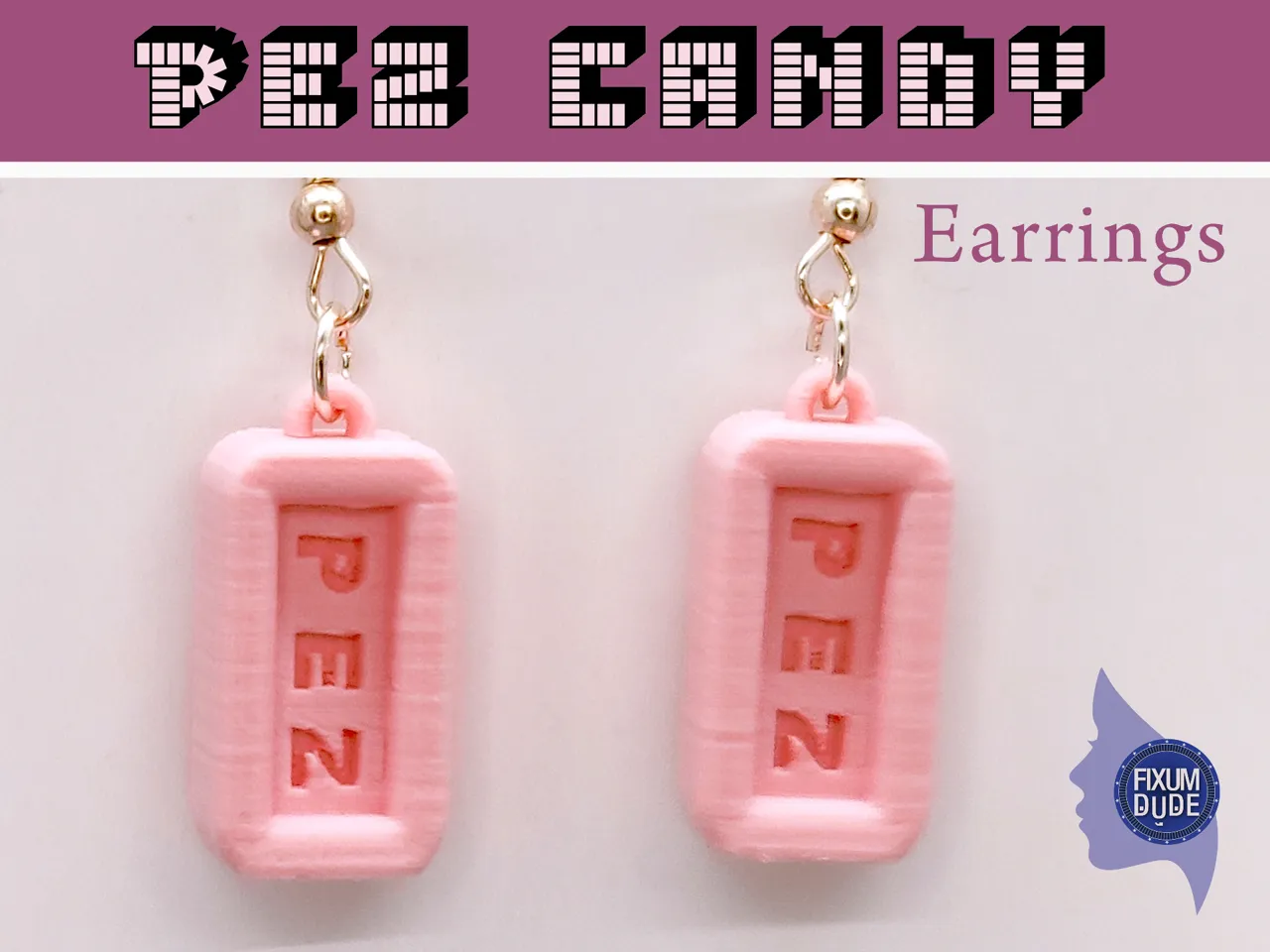 Pez Candy Earrings view 2