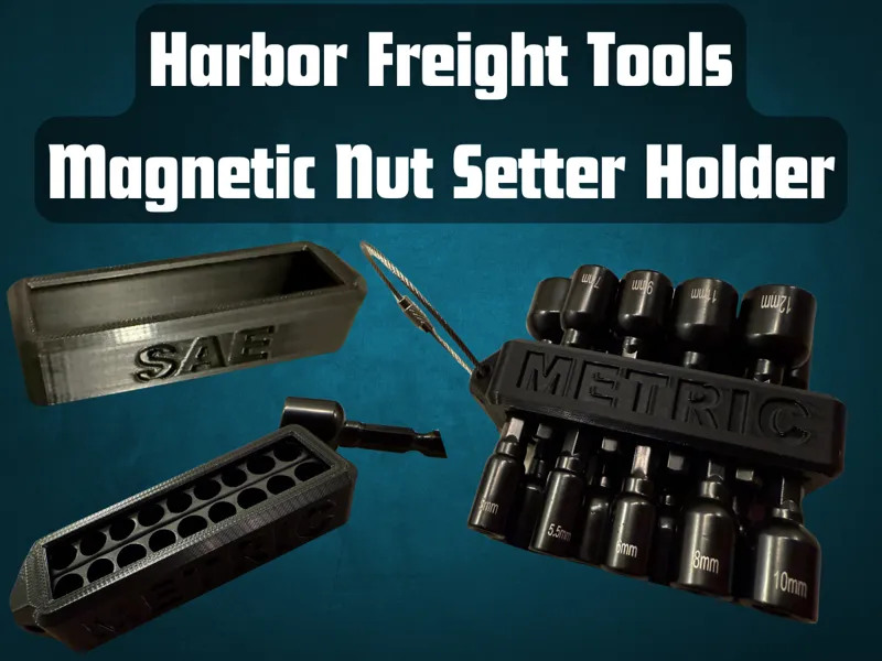 Harbor Freight (HFT) Magnetic Nut Setter Holder