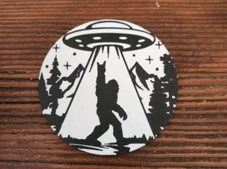 Bigfoot Peace out Abduction