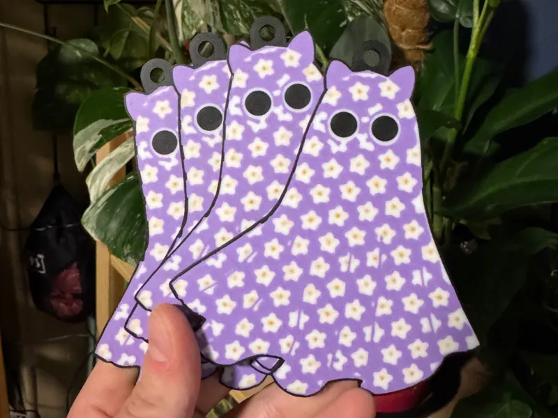 Anti-Hero Cat Ghost Ornament - Taylor Swift