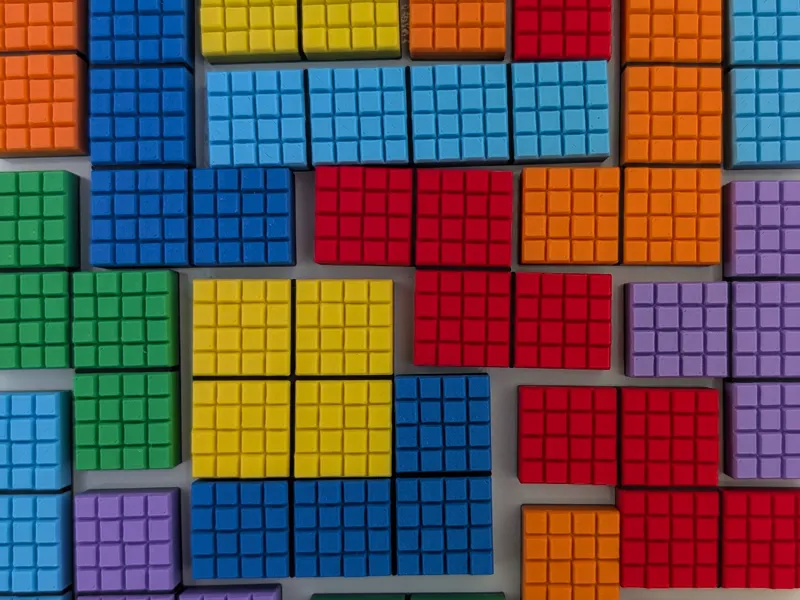 Tetris Magnete – Pixel-Stil mit Neodym-Magneten