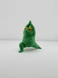 Фигурка жаба в йога поза