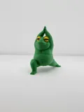 Фигурка жаба в йога поза