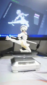 Figura decorativa: Android Girl 2B Sailor Action Figure (Multicolor) — vista de referencia 5