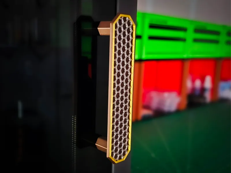 H2 Honeycomb Door Handle for Bambu Lab H2C/H2D/H2S