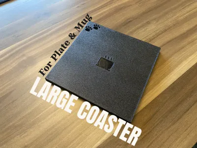 Multipurpose Oversized Coaster (For Plate And Mug)
