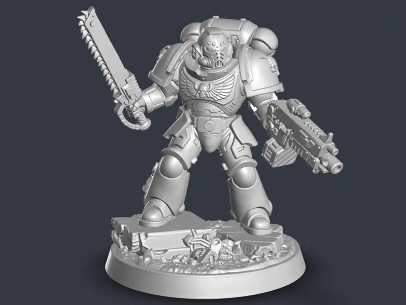 Angry Space guy that wears cool armor