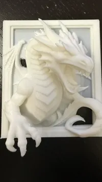 Bas-relief de dragon en pierre — photo 7