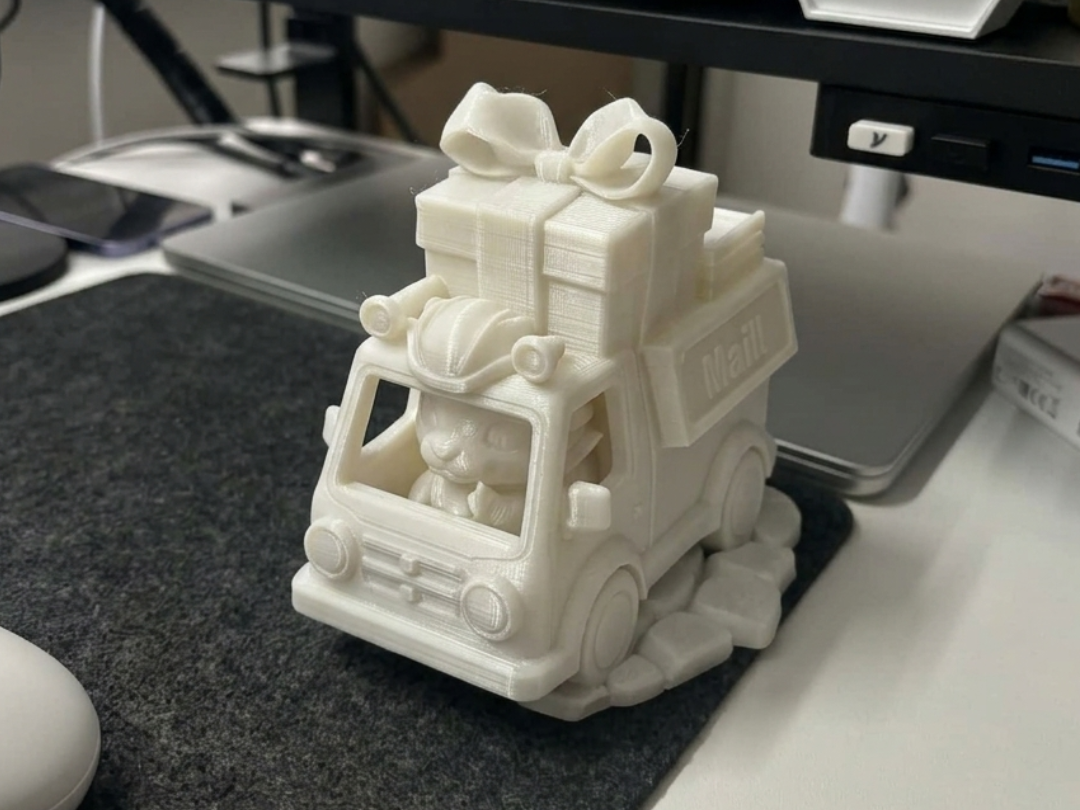 Cute Bunny Mail Truck | Delivery Gift Car