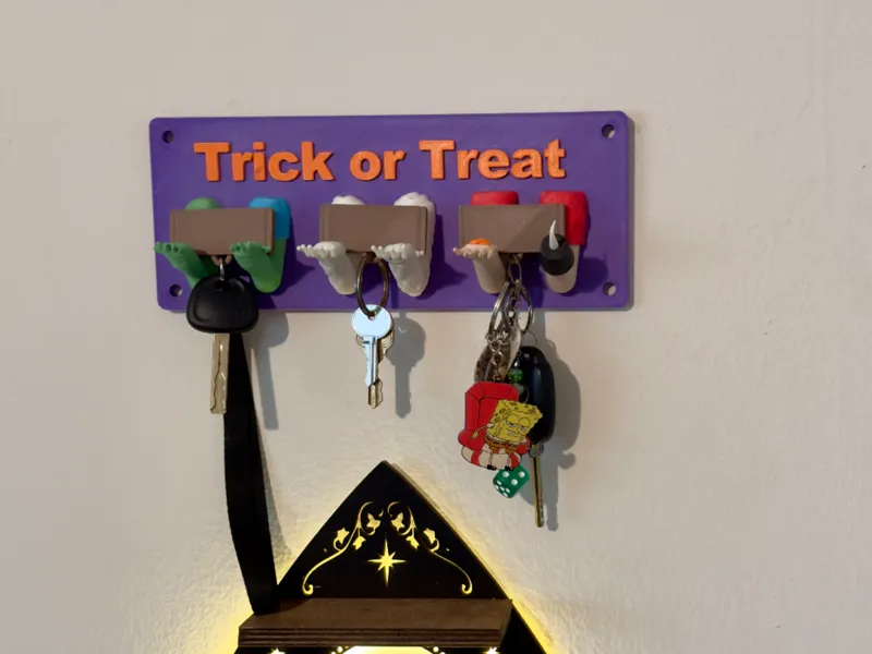 Halloween Keychain Hooks