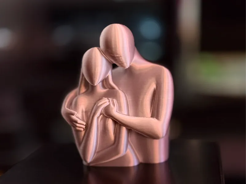 Valentine's Day Couple Statue