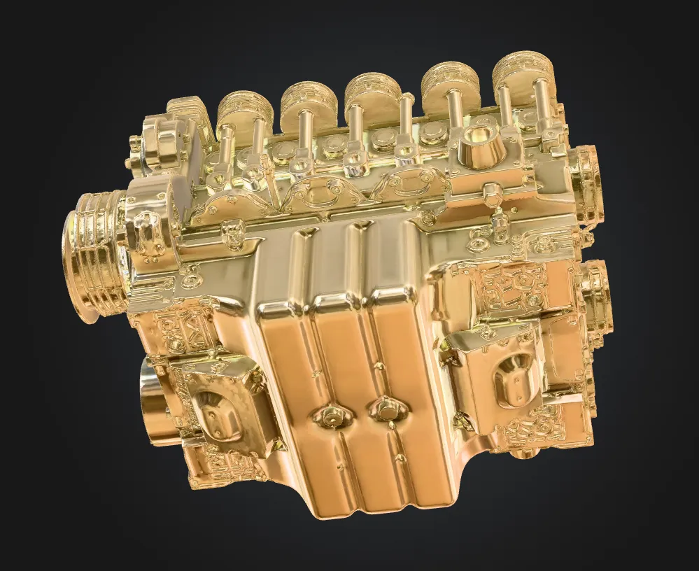engine block - Free 3D Print Model - MakerWorld