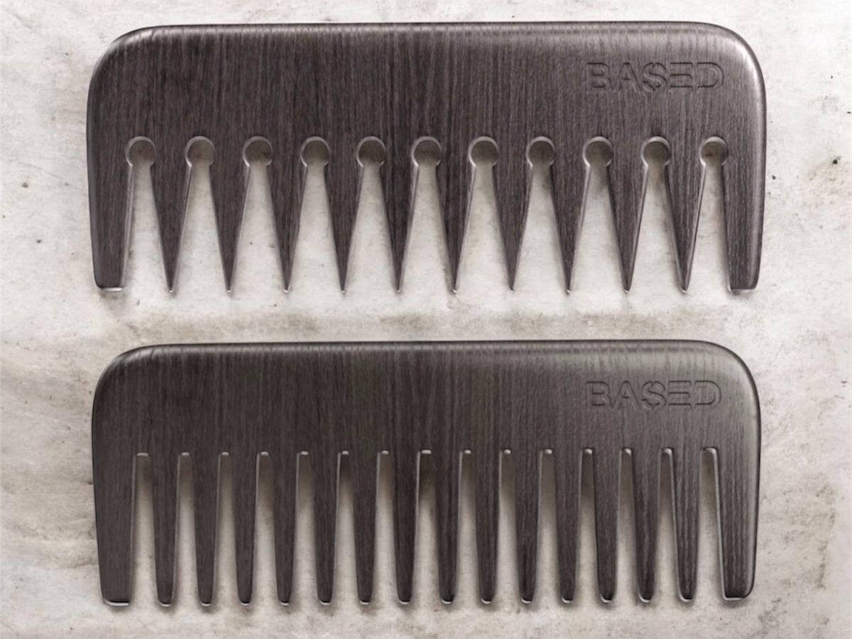 Thick Wide-Tooth Detangling Combs | BASED Style