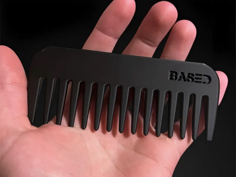 Thick Wide-Tooth Detangling Comb | BASED Style